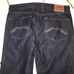 Men’s dark wash straight leg Lucky Brand Jeans